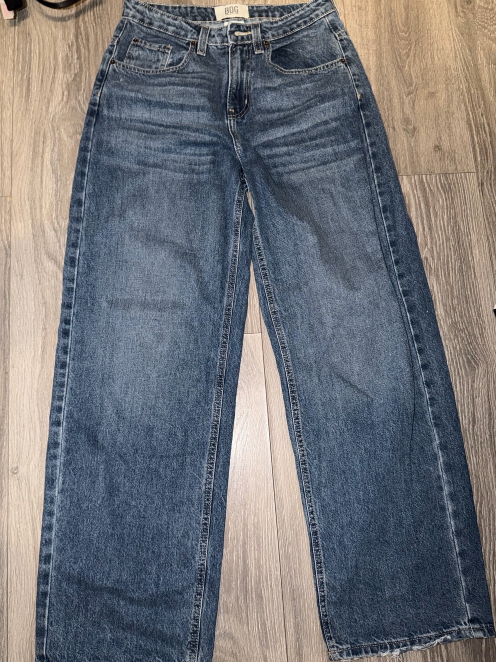 BDG Mid Wash High-Rise Jeans - Picture 2 of 3